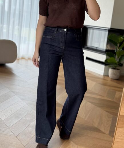 Wide leg džinsai